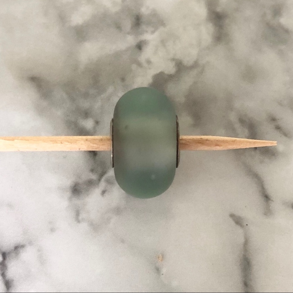 Recycled seaglass charm